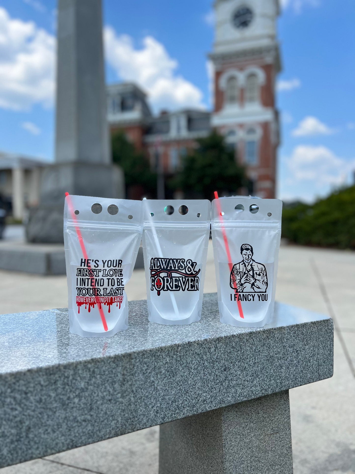 The Originals Drink Pouches: TVD Bachelorette Party Favors