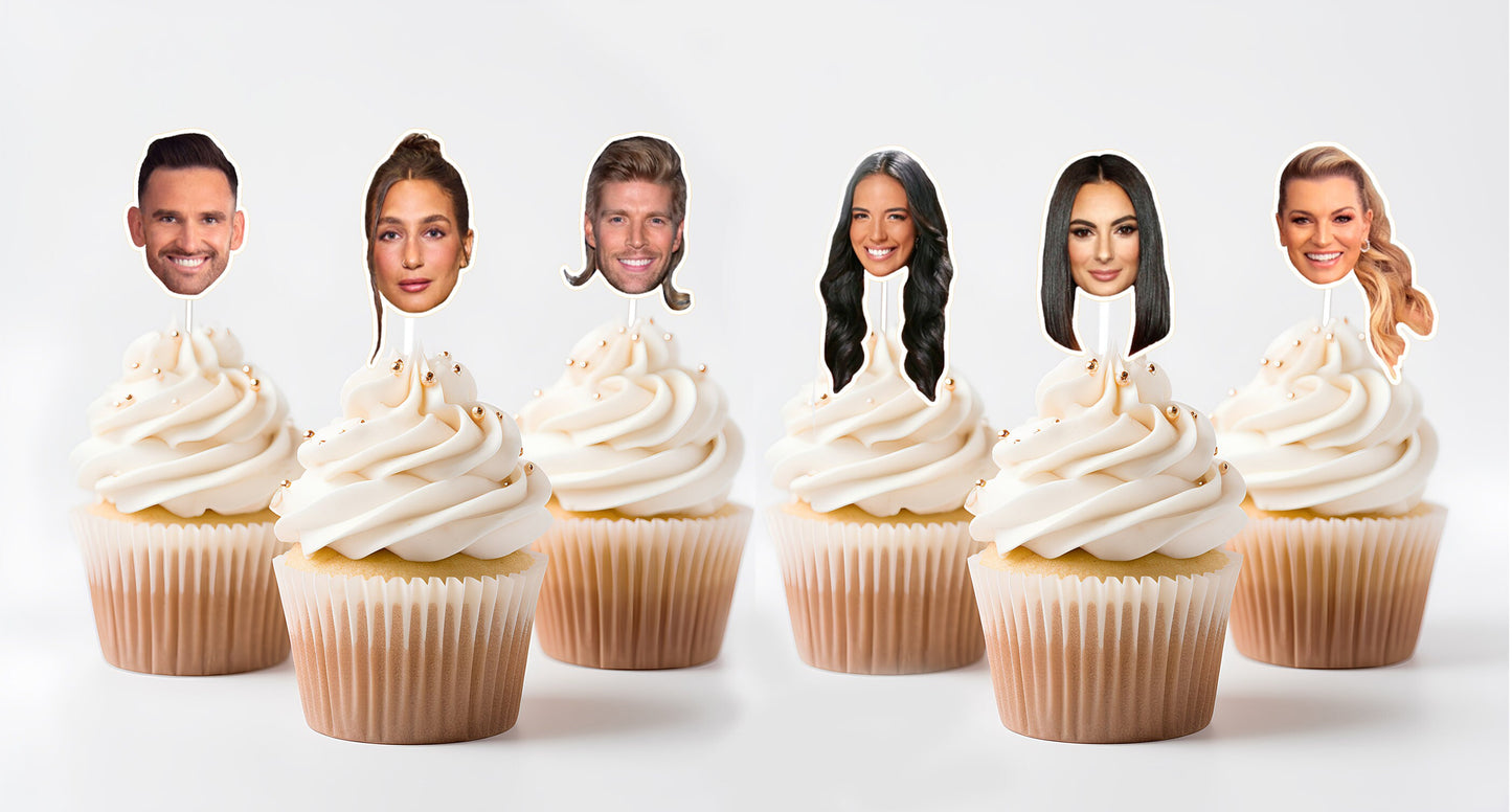 Bravo Summer House Cupcake Toppers Hamptons Party Food Picks