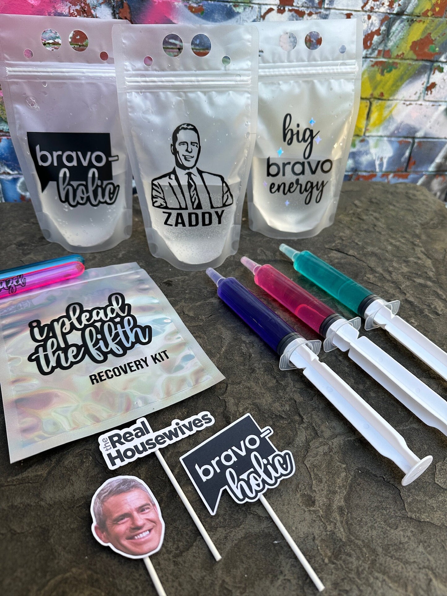 Real Housewives Andy Cohen Cupcake Toppers: Bravo TV Party Decor