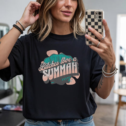 Bravo RHORI Real Housewives of Rhode Island Bitches Love a Summah Shirt