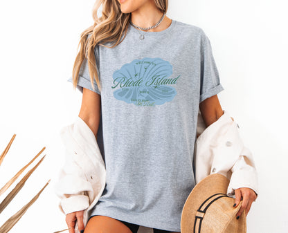 Bravo RHORI Real Housewives of RI Welcome to Rhode Island Bitch Shirt