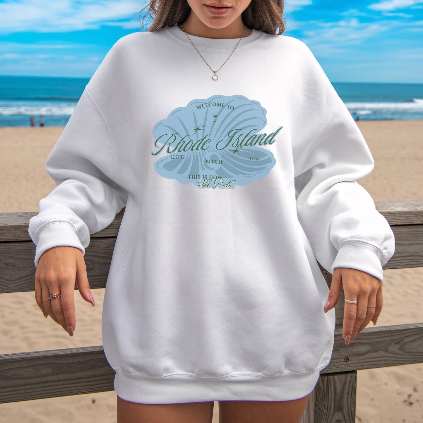 Bravo RHORI Real Housewives of RI Welcome to Rhode Island Bitch Shirt