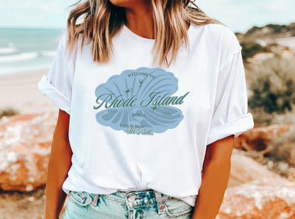 Bravo RHORI Real Housewives of RI Welcome to Rhode Island Bitch Shirt