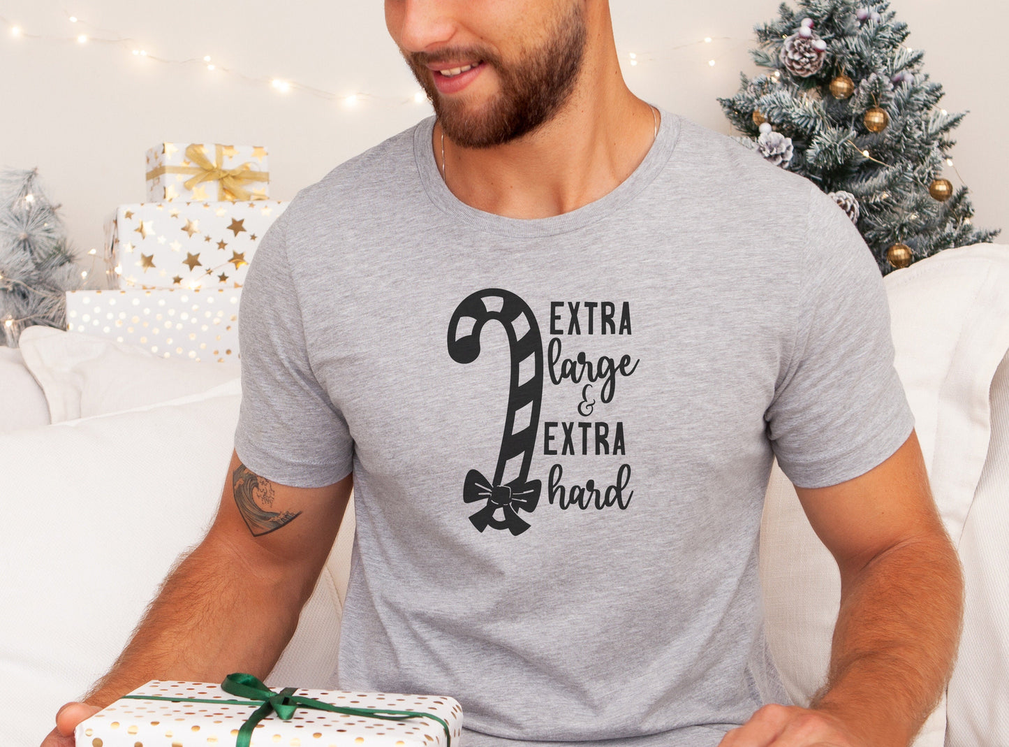 Candy Cane WAP Christmas Shirt: Unisex Holiday Party Tee