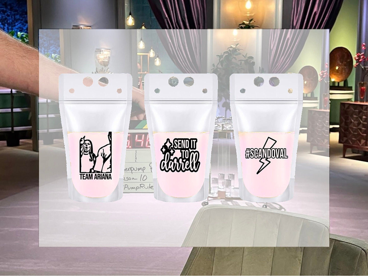 Vanderpump Rules Drink Pouches: Bravo Scandoval Party Favors
