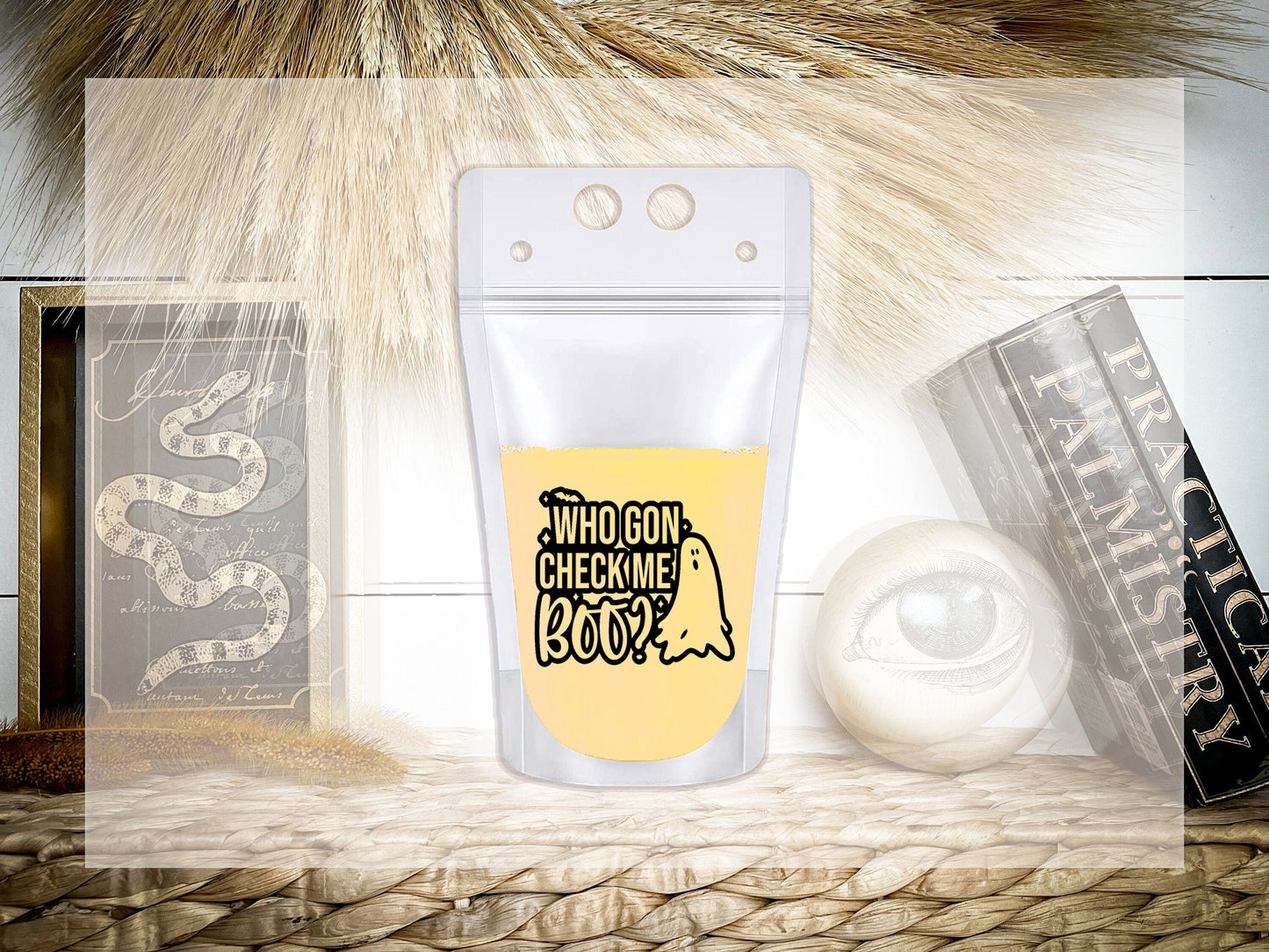Real Housewives Bravo Halloween Drink Pouches: Spooky Season Party Favors