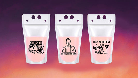 Bravo Southern Charm Drink Pouches: Bachelorette Party Favors