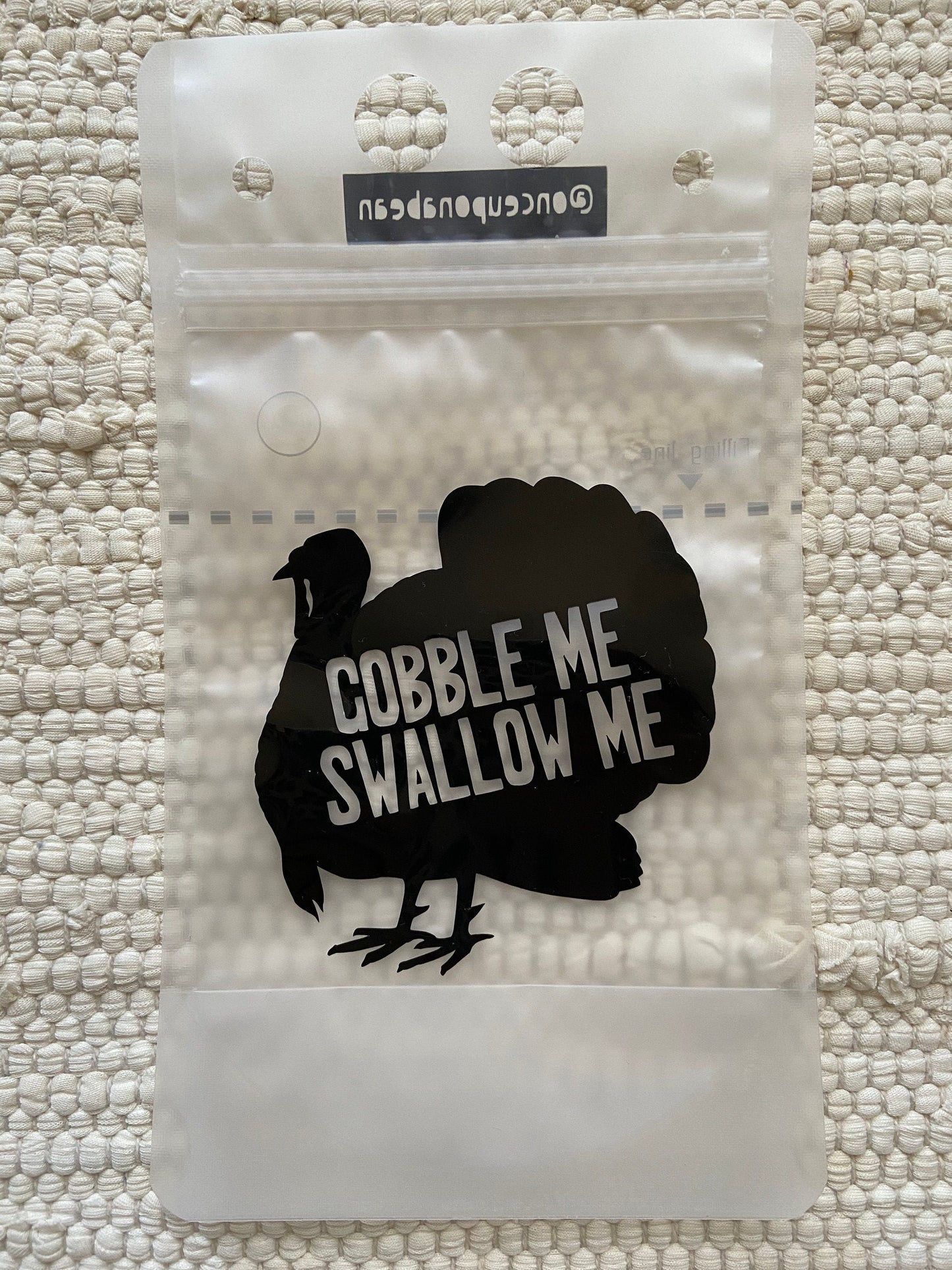 Thanksgiving Drink Pouches: Friendsgiving Party Favors