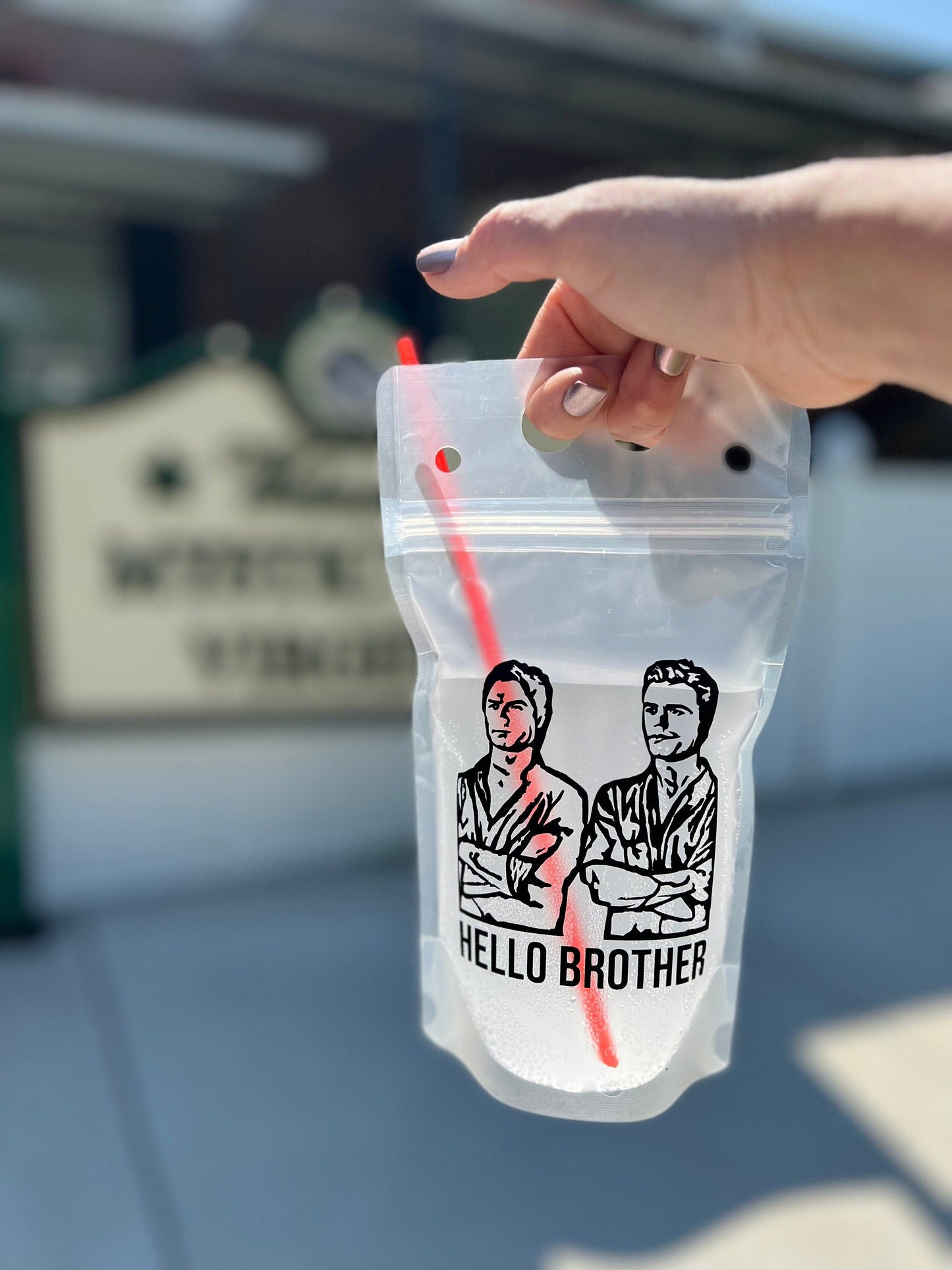 Vampire Diaries Drink Pouches: TVD Bachelorette Party Favors