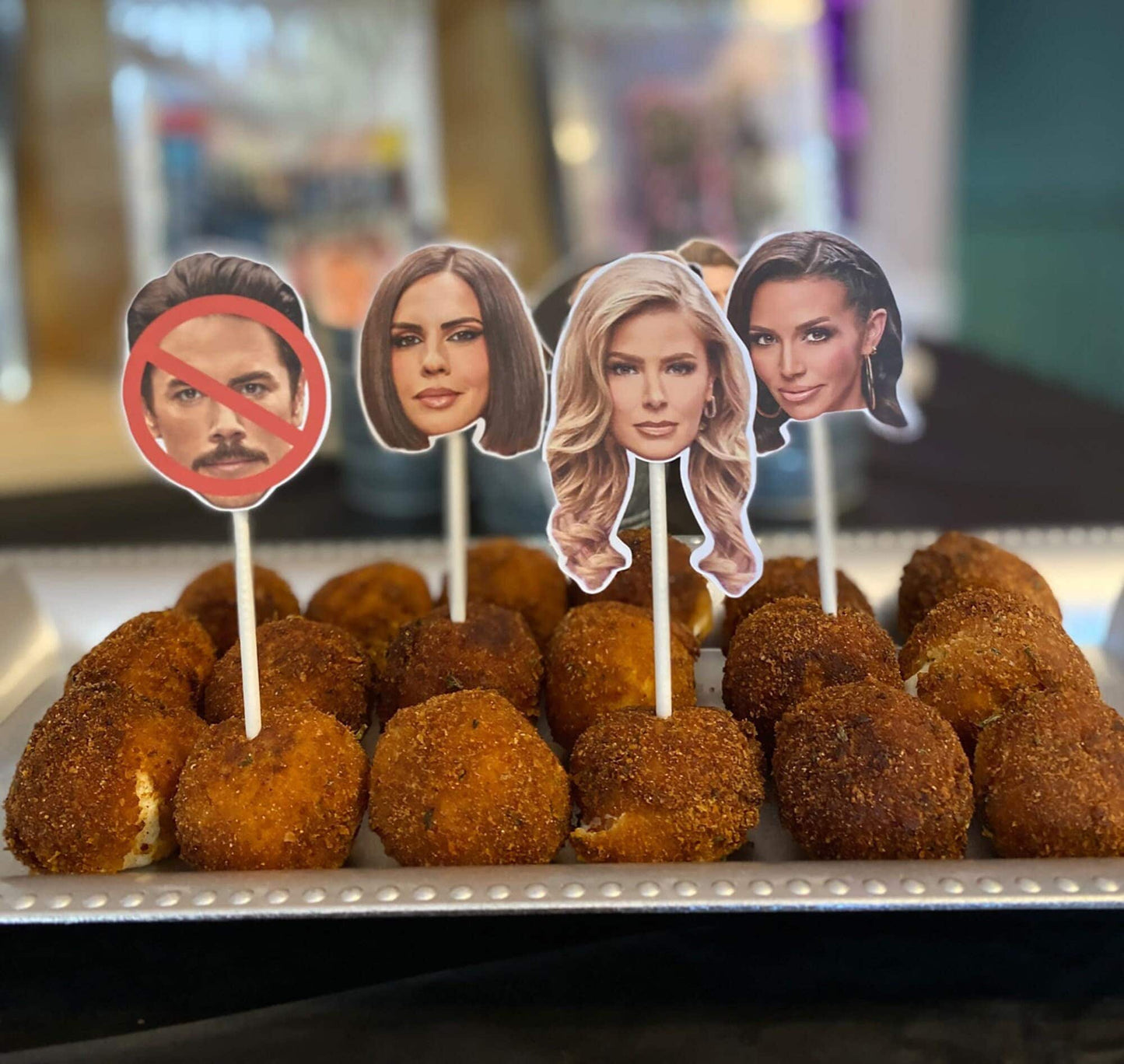Vanderpump Rules Cupcake Toppers and Cocktail Picks Bravo TV Party Decorations