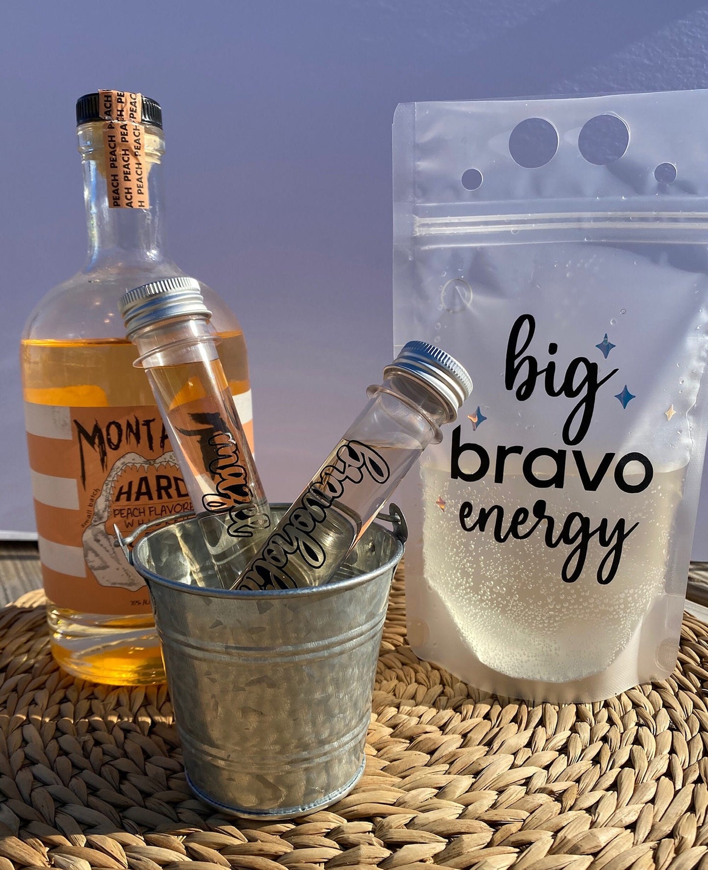 Bravo Party Shot Tubes Custom Bachelorette & Birthday Favors