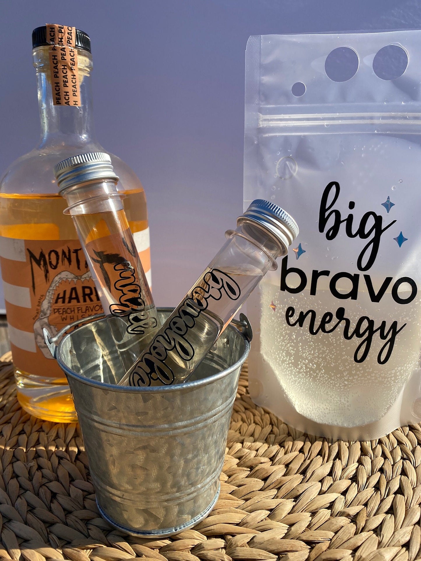Bravo Party Shot Tubes Custom Bachelorette & Birthday Favors