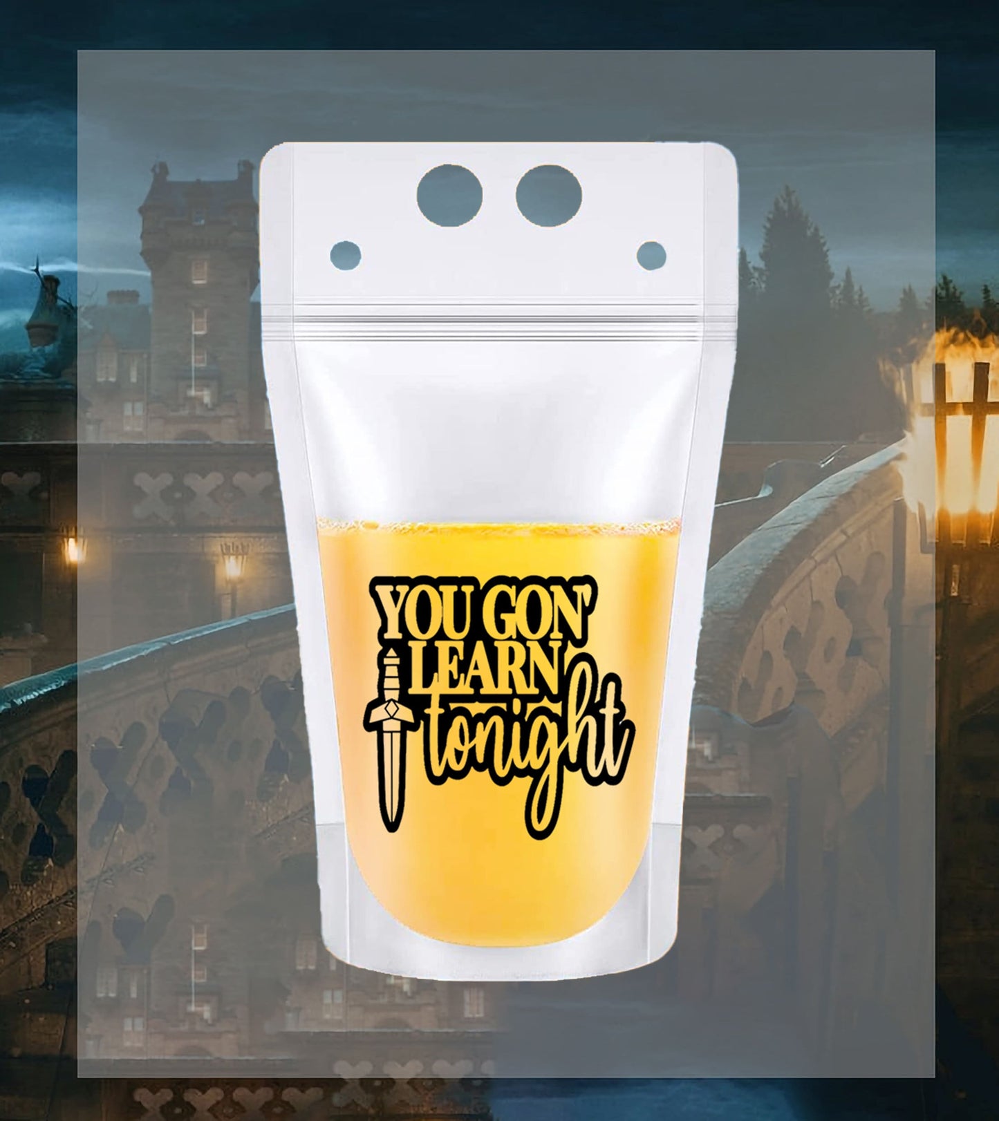 Traitors Drink Pouches: Reality TV Party Favors