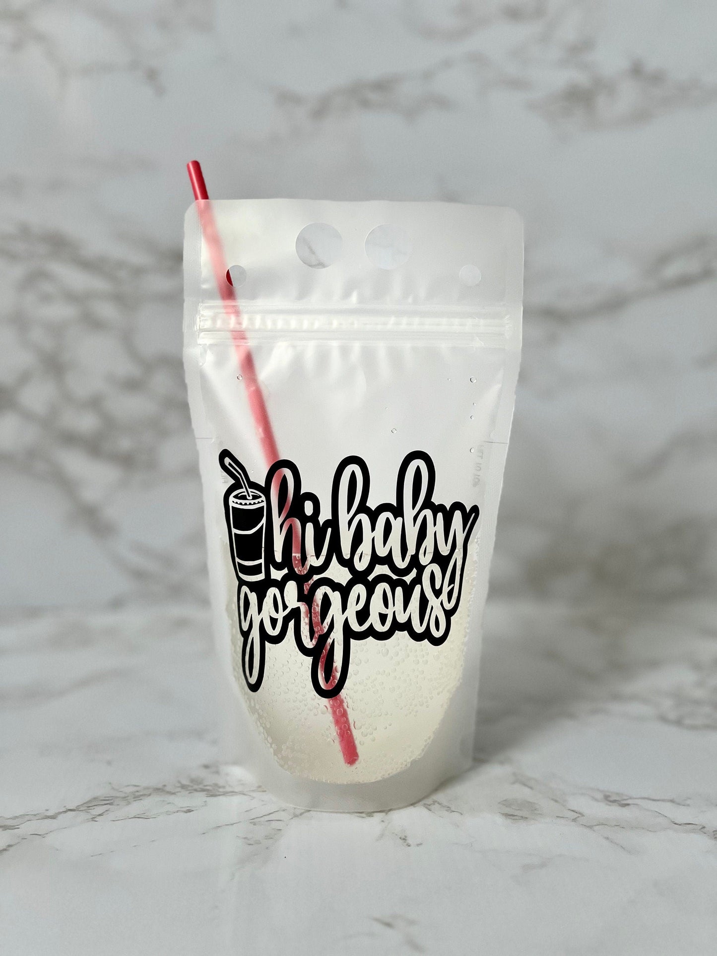 Real Housewives RHOSLC Drink Pouches: Bravo Bachelorette Party Favors
