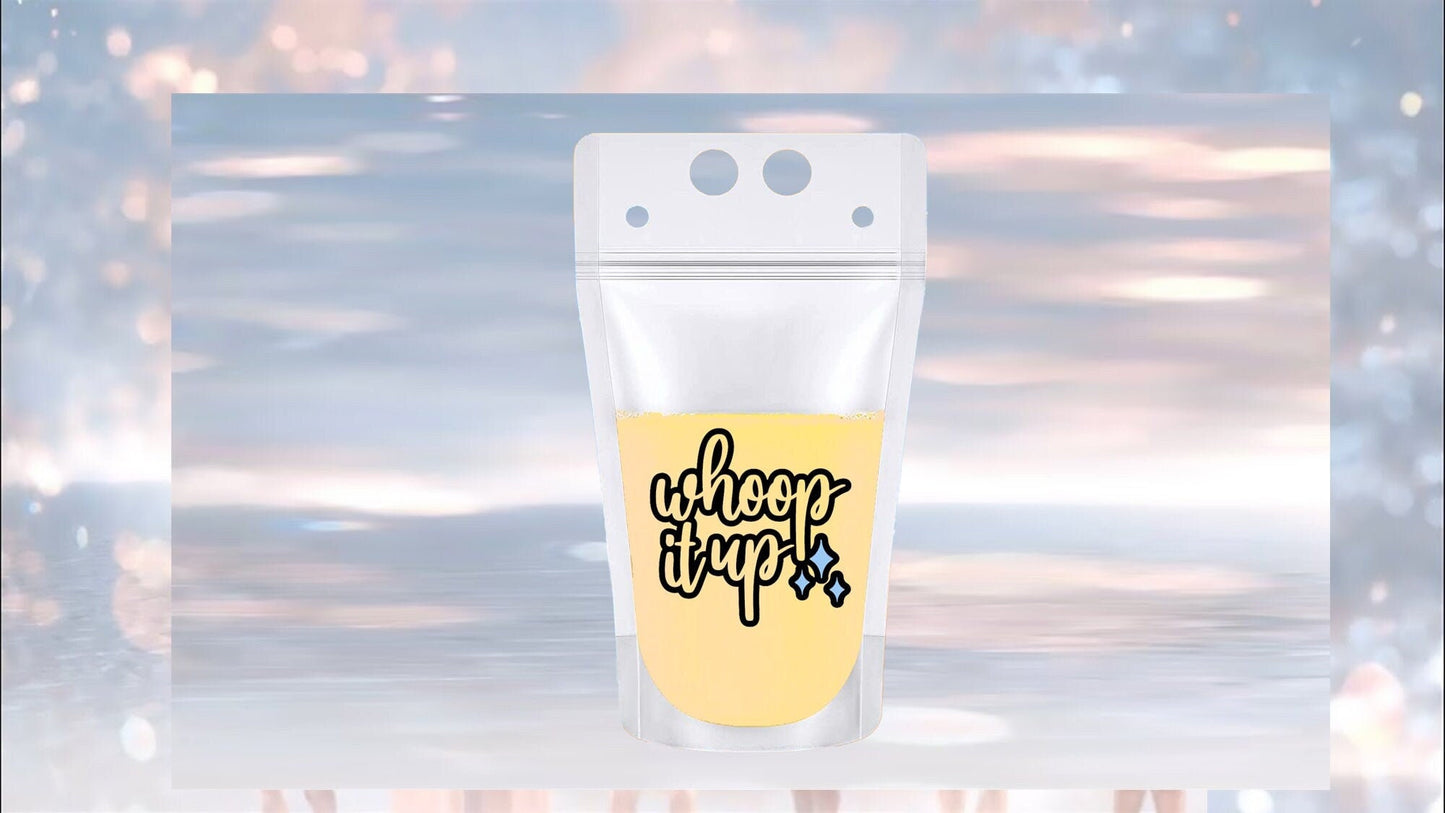 Real Housewives RHOC Drink Pouches: Bravo Bachelorette Party Favors