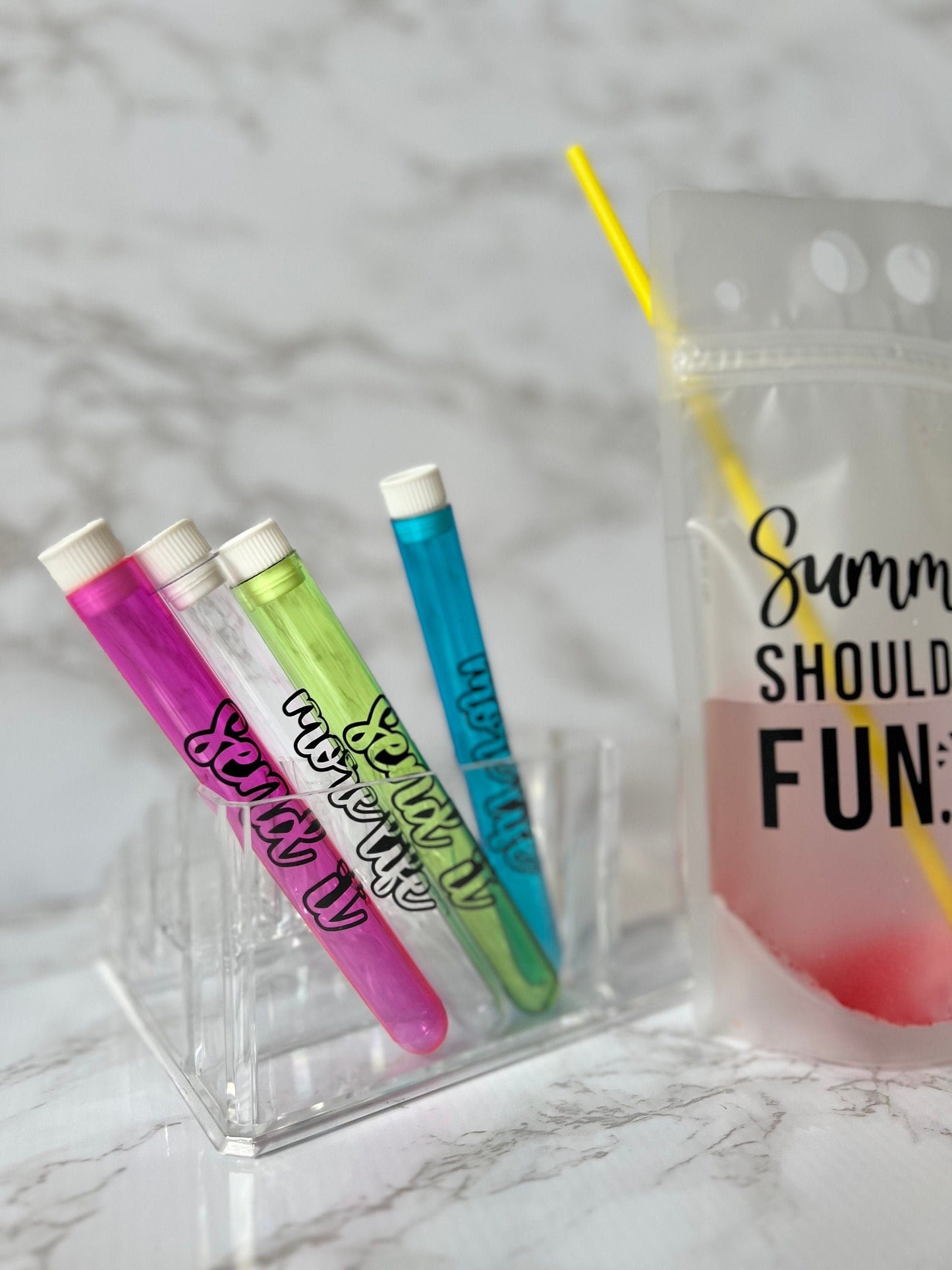 Bravo Summer House Shot Tubes: Bachelorette Party Favors