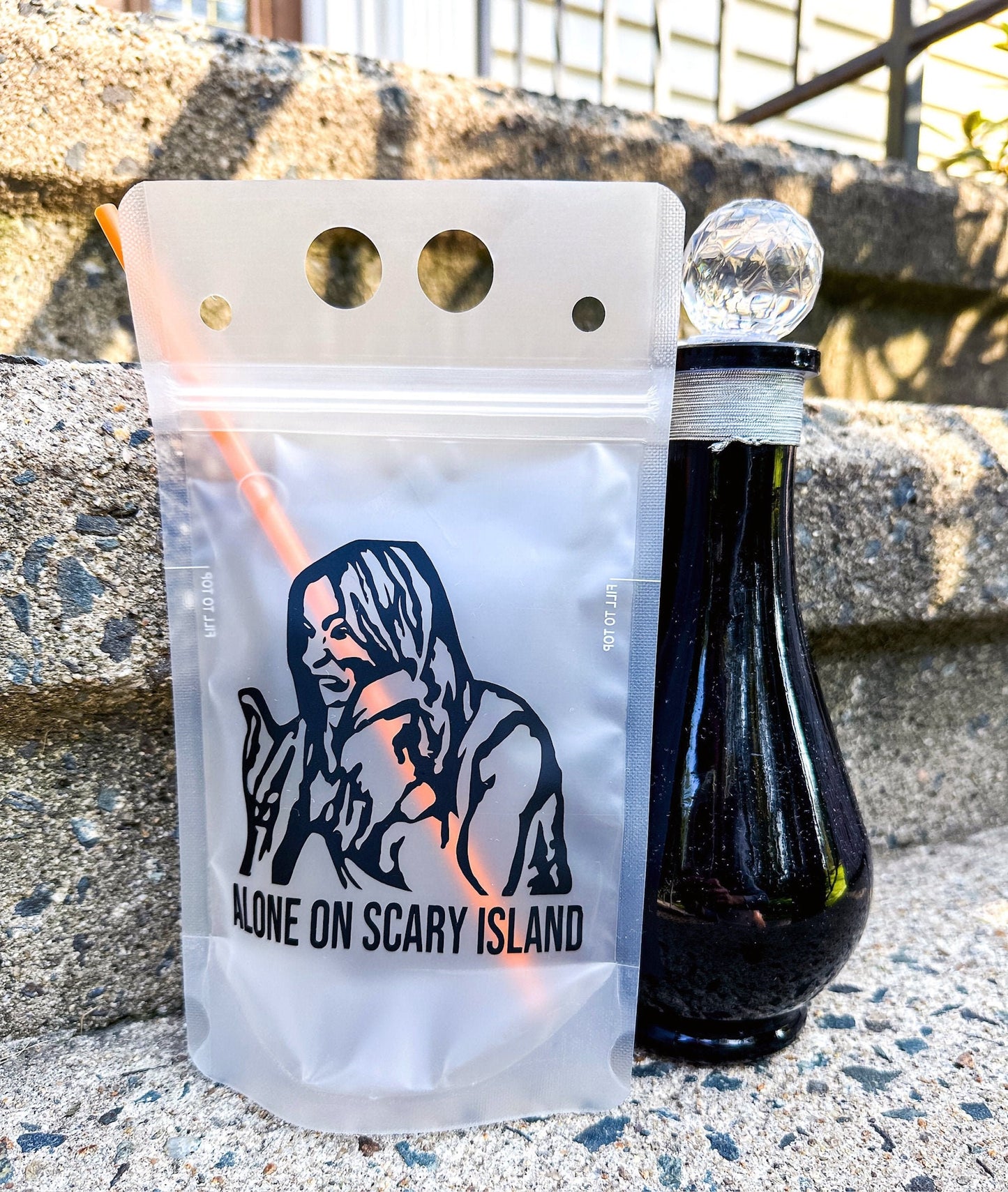 Real Housewives Bravo Halloween Drink Pouches: Spooky Season Party Favors