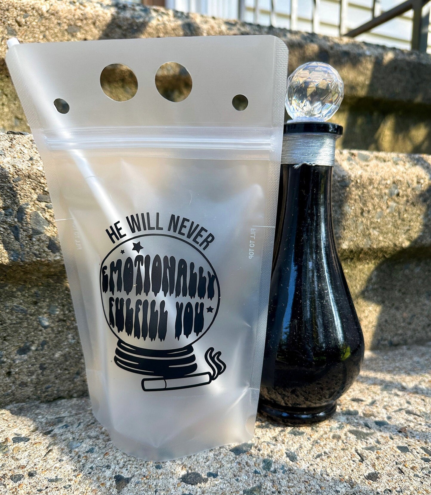 Real Housewives Bravo Halloween Drink Pouches: Spooky Season Party Favors