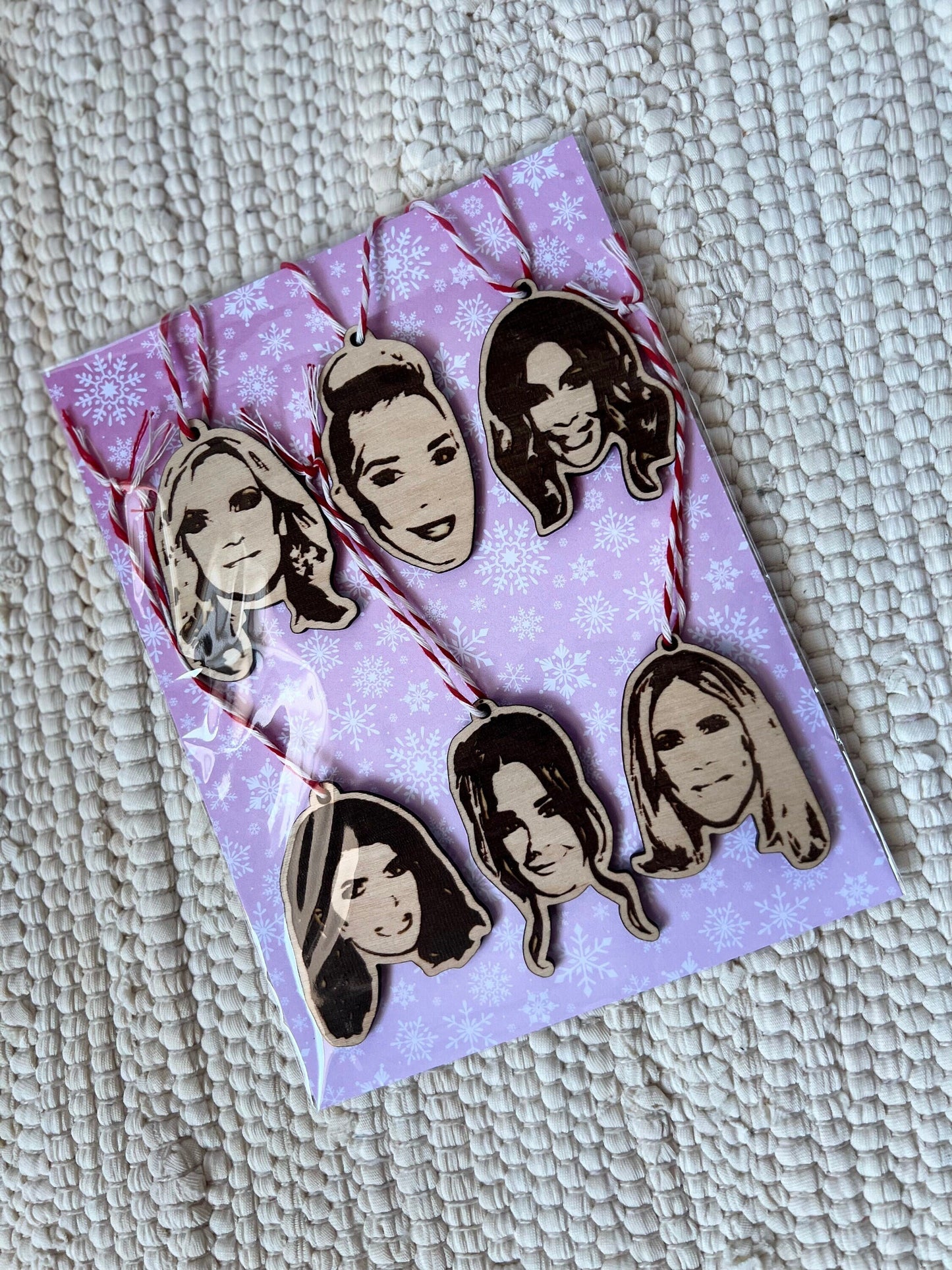 Bravo OG Real Housewives Ornament or Magnet Set - Holiday Gift Bravo Christmas - Secret Santa - White Elephant Last Minute Gift - Gift Set