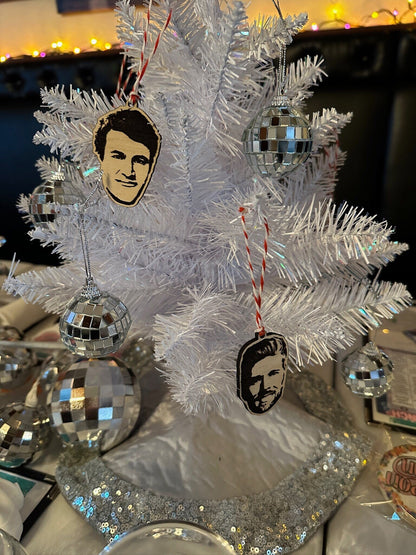 Bravo #1 Guys in the Group Ornament or Magnet Set - Holiday Gift Bravo Christmas - Secret Santa - White Elephant Last Minute Gift - Gift Set