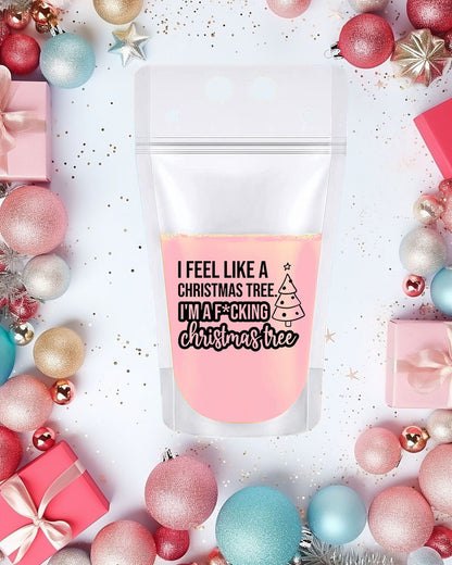 Real Housewives Bravo Christmas Drink Pouches: Bravo Holiday Party Favors