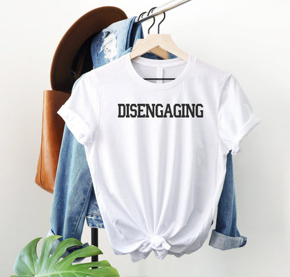 Bravo Real Housewives Disengaging RHOSLC Shirt: Bravo TV Gift, Unisex Crewneck