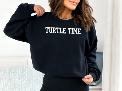Real Housewives Turtle Time Sweatshirt: RHONY Bravo Gift, Unisex Crew Neck Tee - Ramona Singer