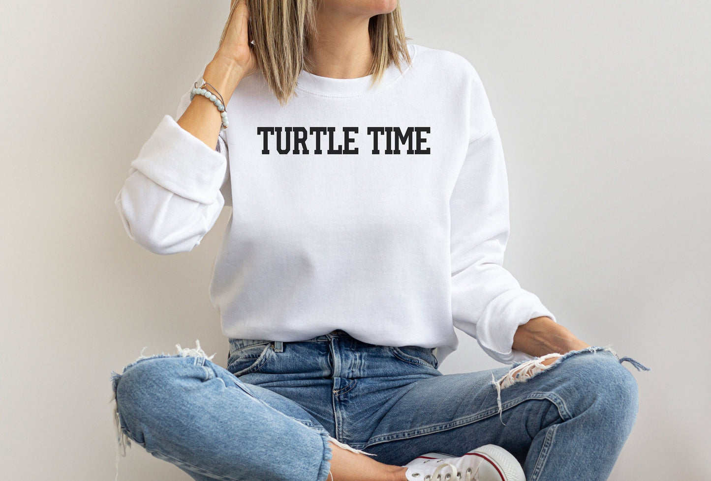 Real Housewives Turtle Time Sweatshirt: RHONY Bravo Gift, Unisex Crew Neck Tee - Ramona Singer - Bravocon