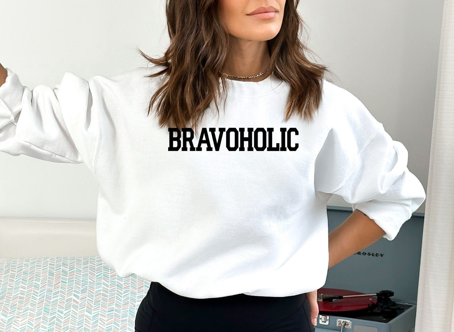 Real Housewives Bravoholic Sweatshirt or T-Shirt: Bravo Lover Gift - Andy Cohen - Bravocon
