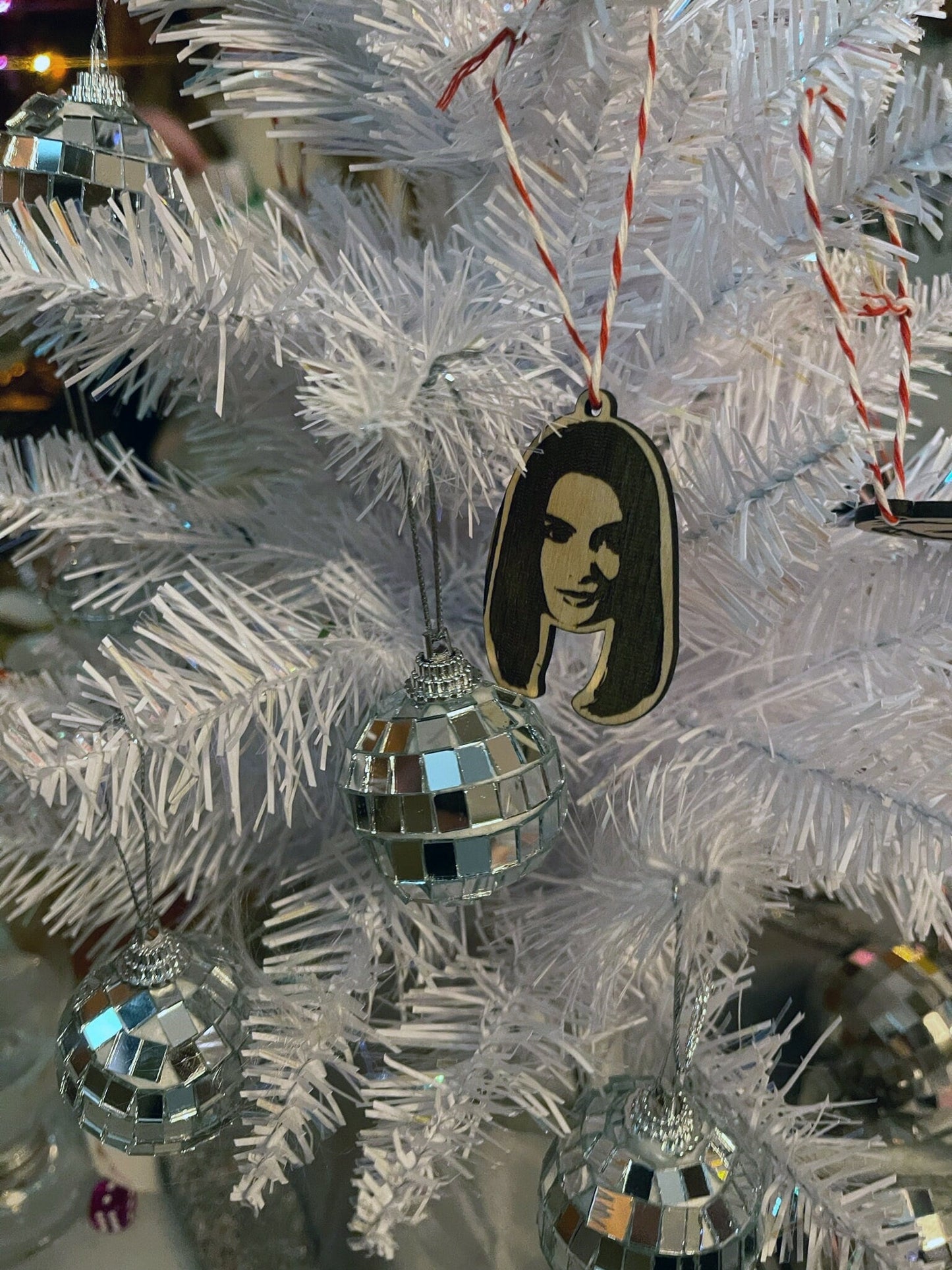 Bravo Christmas Born F'ing Cool Ornament or Magnet Set