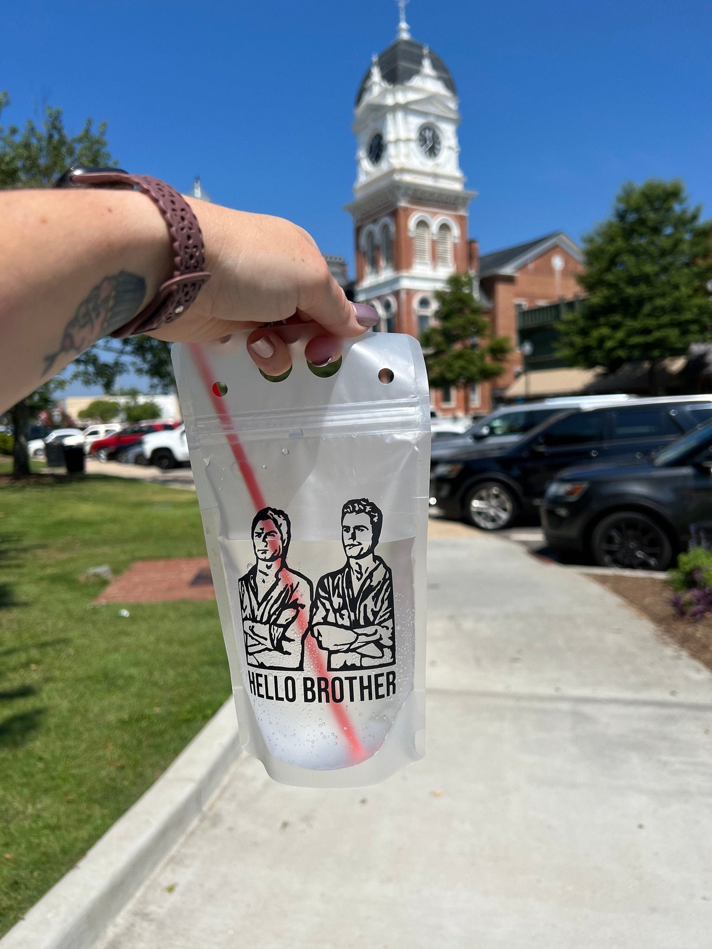 Vampire Diaries Drink Pouches: TVD Bachelorette Party Favors