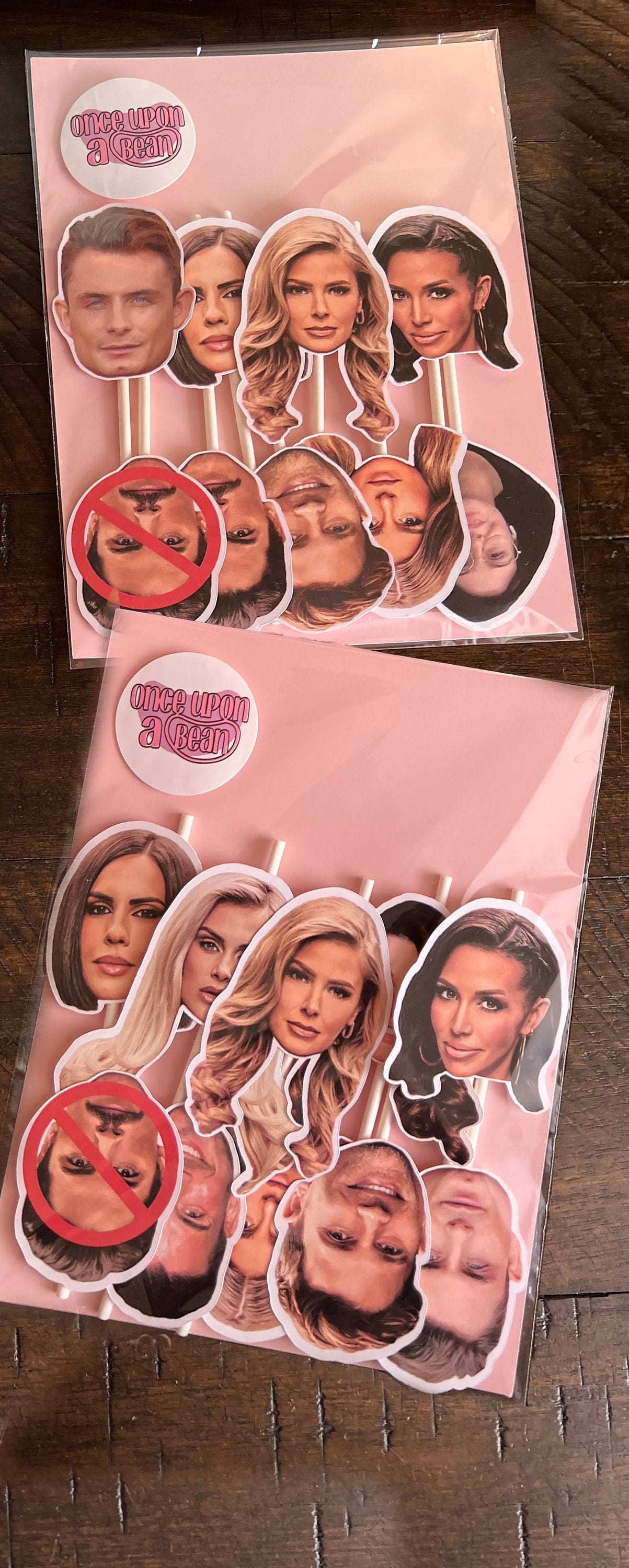 Vanderpump Rules Cupcake Toppers and Cocktail Picks Bravo TV Party Decorations