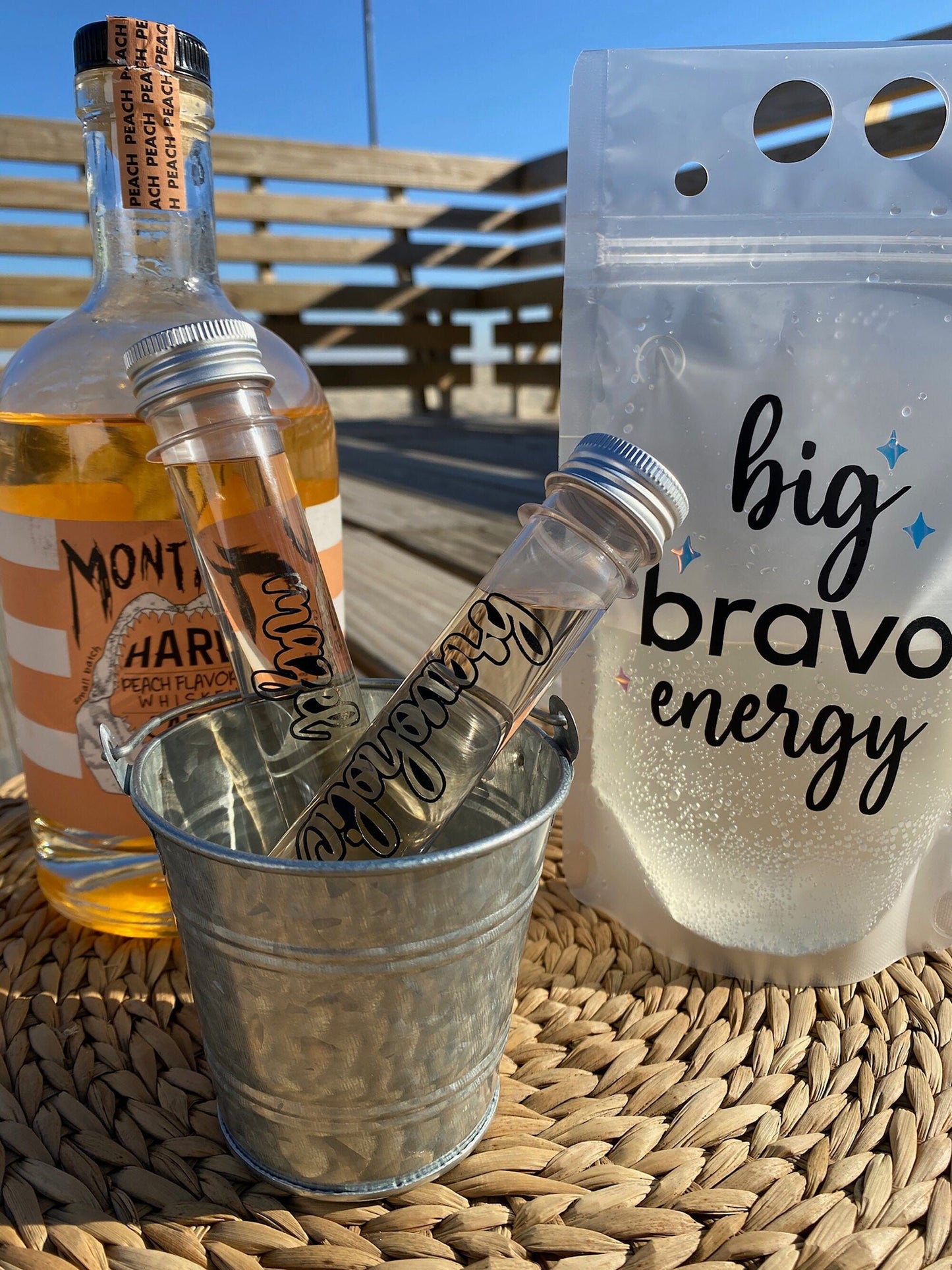 Bravo Party Shot Tubes Custom Bachelorette & Birthday Favors