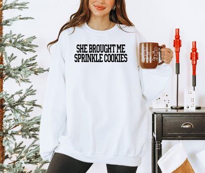 Bravo Christmas Real Housewives Sprinkle Cookies Sweatshirt RHONJ - Bravo Gift - Bravo Party