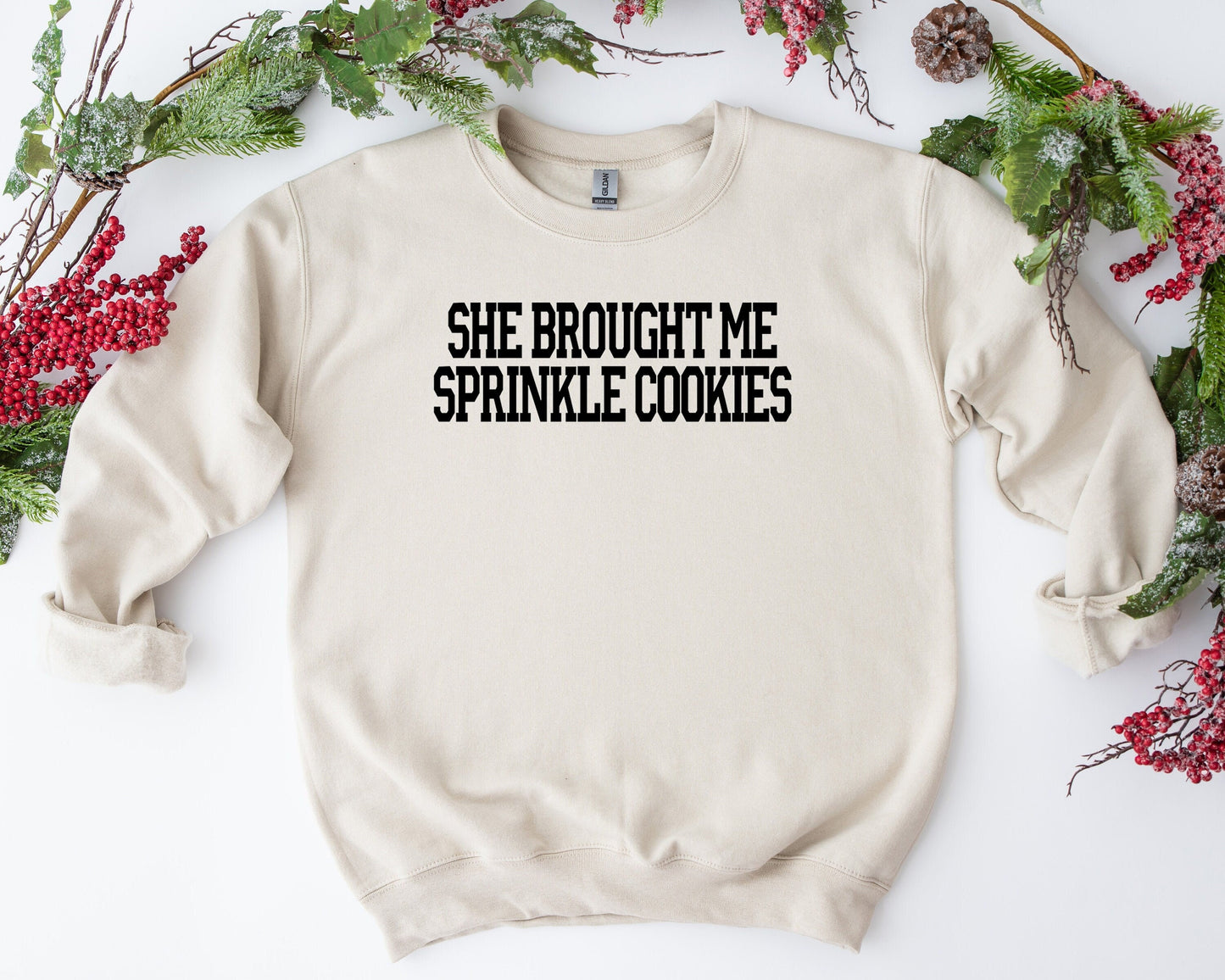 Bravo Christmas Real Housewives Sprinkle Cookies Sweatshirt RHONJ - Bravo Gift - Bravo Party