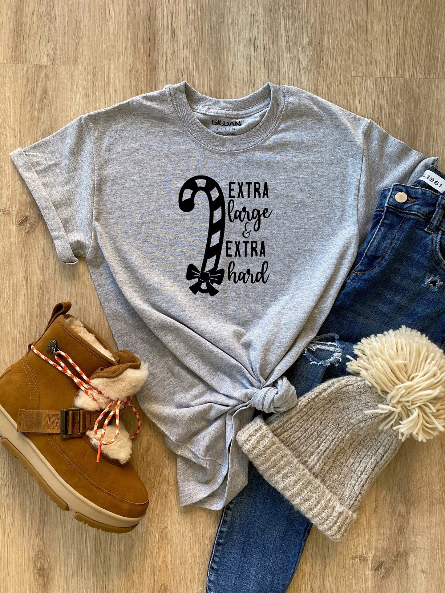 Candy Cane WAP Christmas Shirt: Unisex Holiday Party Tee