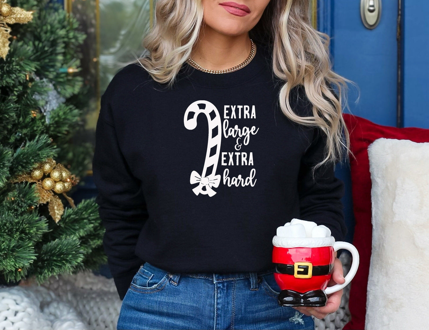 Candy Cane WAP Christmas Shirt: Unisex Holiday Party Tee