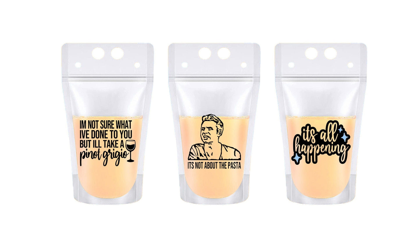 Vanderpump Rules Drink Pouches Bravo Bachelorette Party Favors