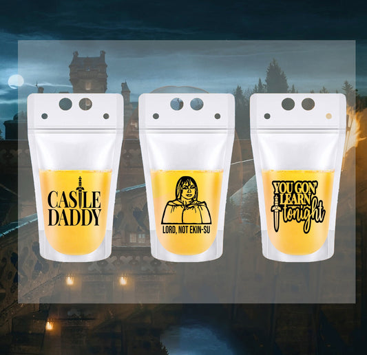 Traitors Drink Pouches: Reality TV Party Favors