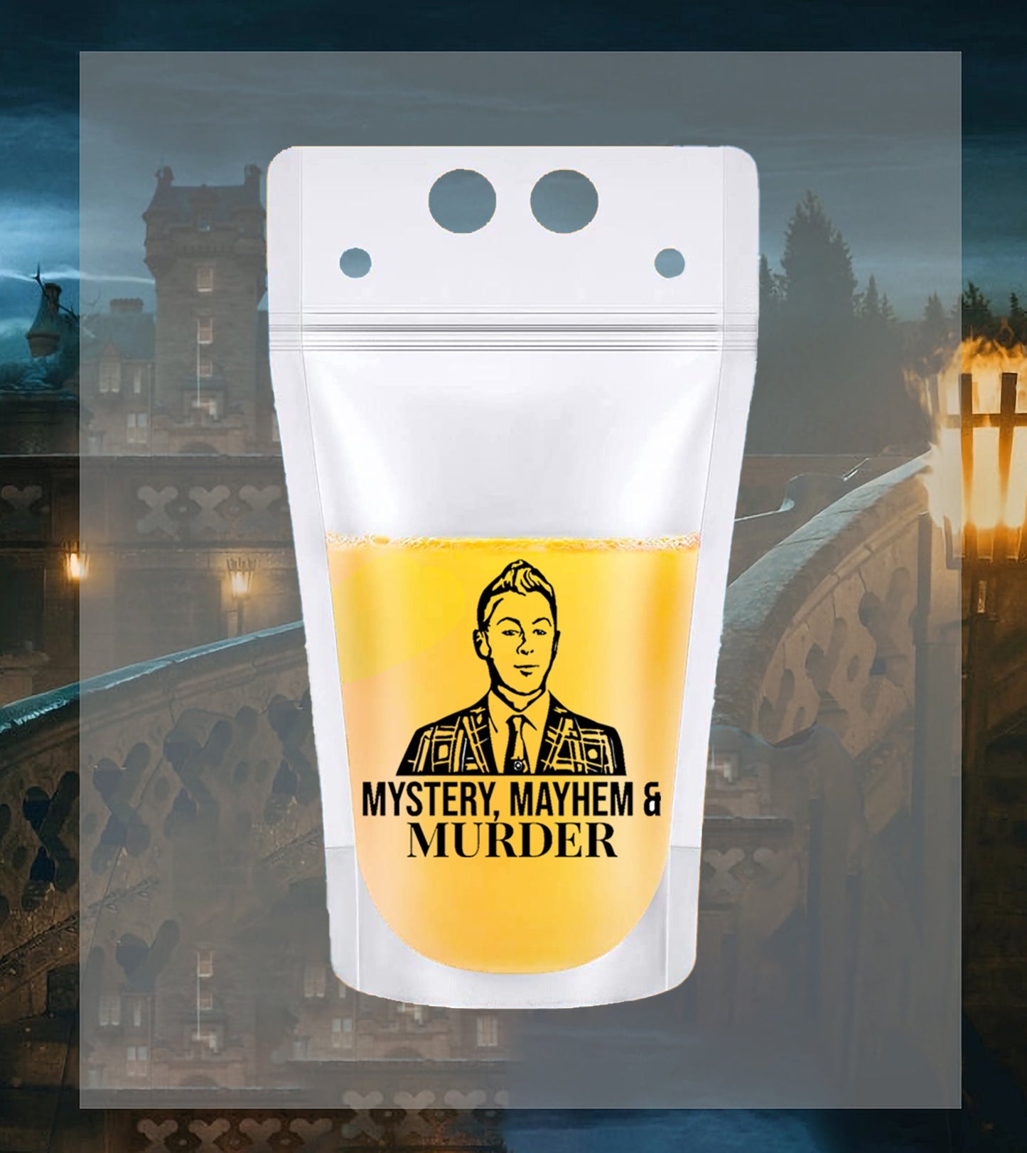 Traitors Faithful Drink Pouches: Reality TV Party Favors