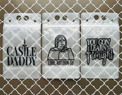 Traitors Drink Pouches: Reality TV Party Favors