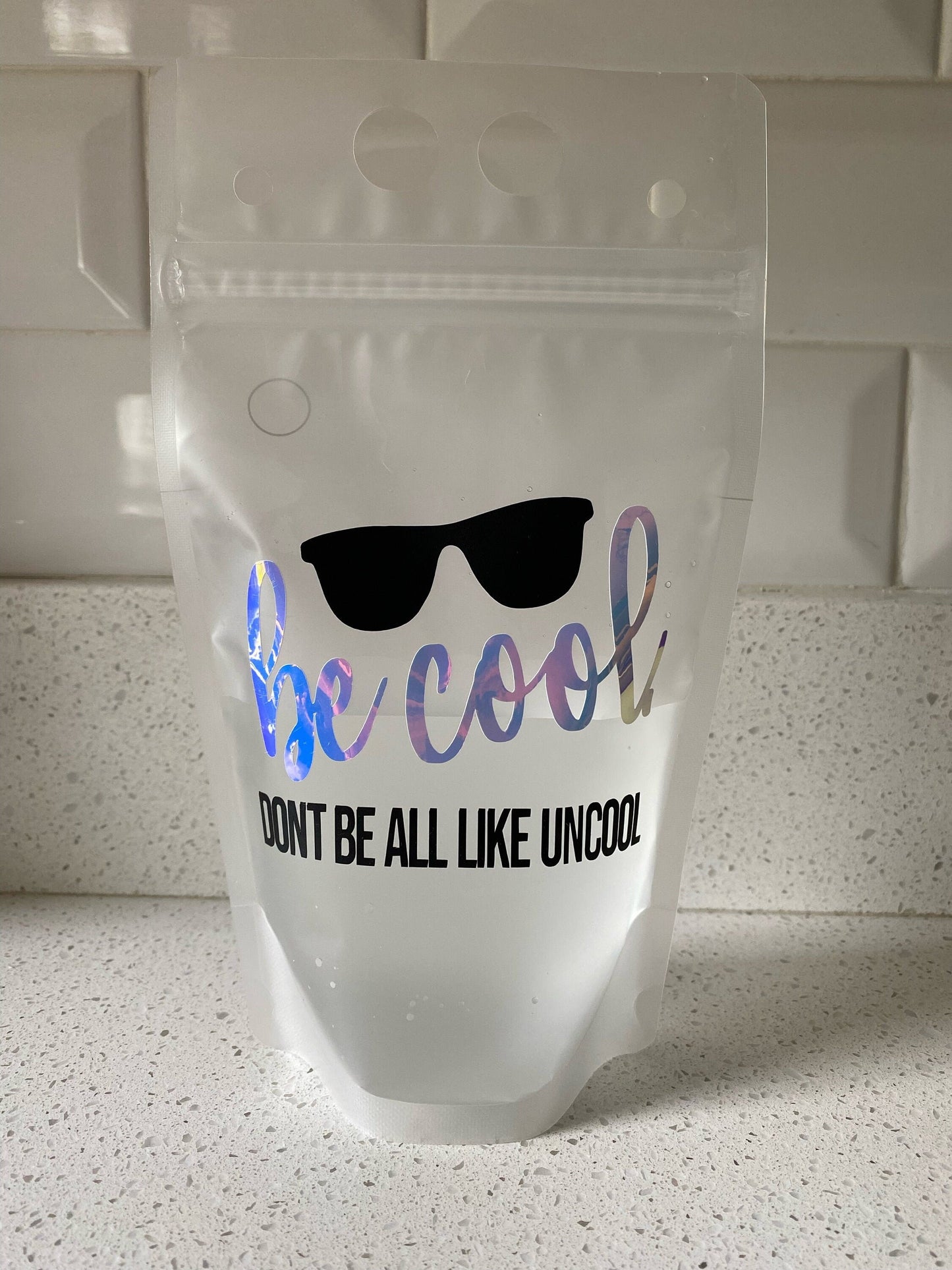 Real Housewives RHONY Party Drink Pouches: Bravo Bachelorette Favors