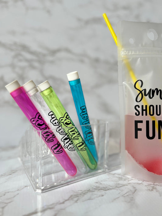 Bravo Summer House Shot Tubes: Bachelorette Party Favors