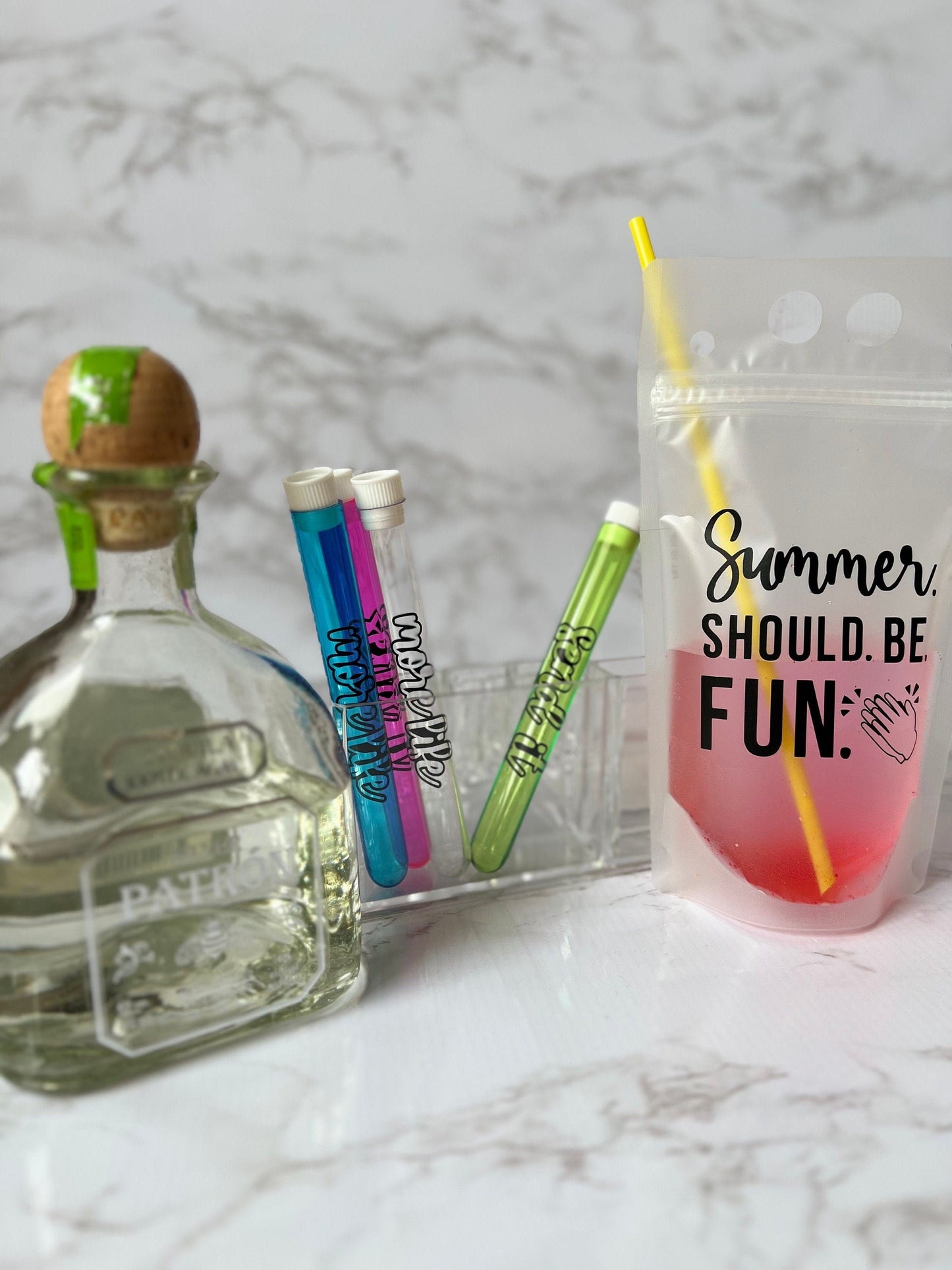 Bravo Summer House Shot Tubes: Bachelorette Party Favors