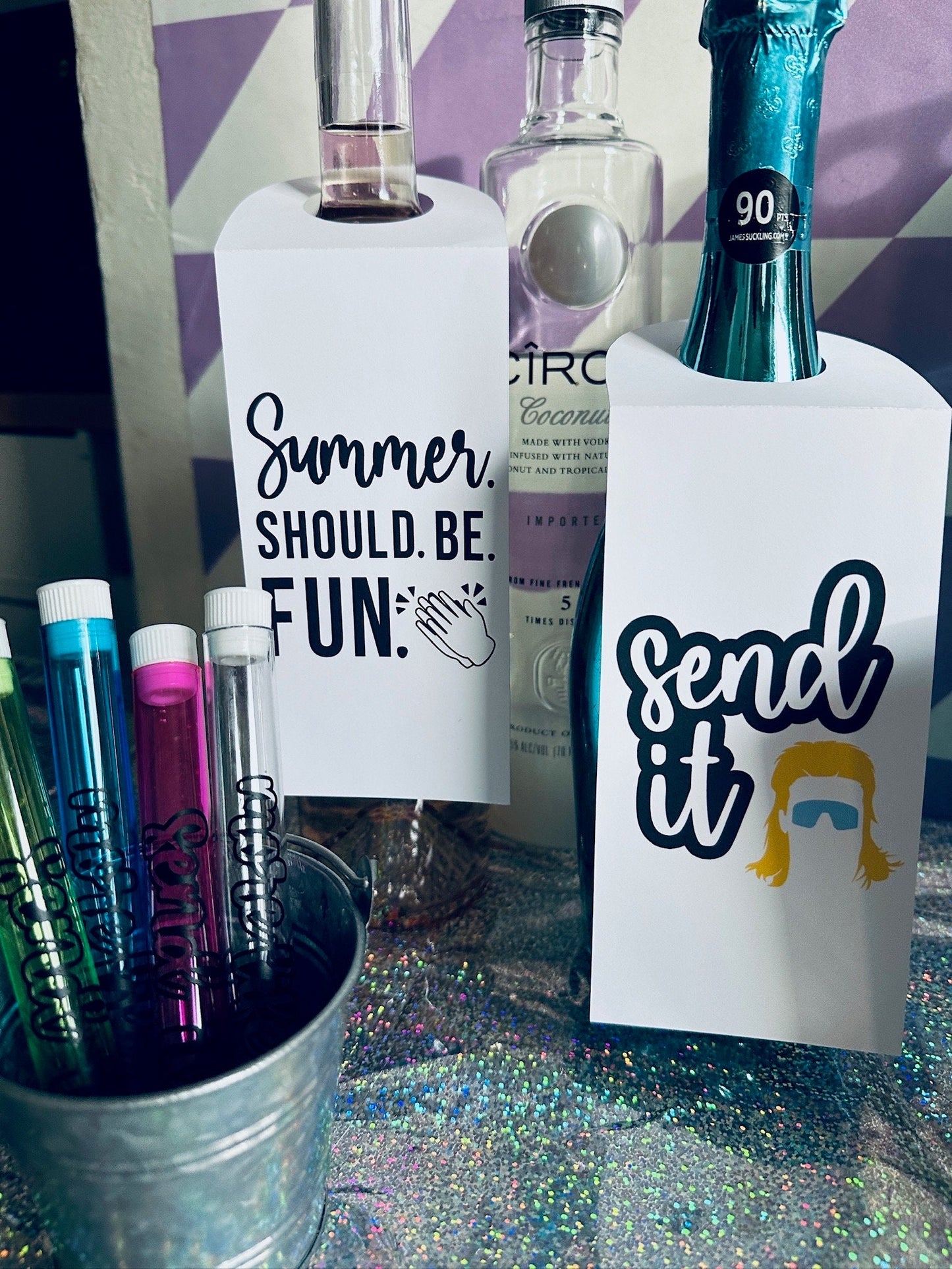 Bravo Summer House Shot Tubes: Bachelorette Party Favors