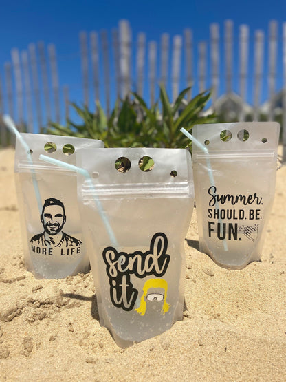 Bravo Summer House Drink Pouches Bachelorette Party Favors