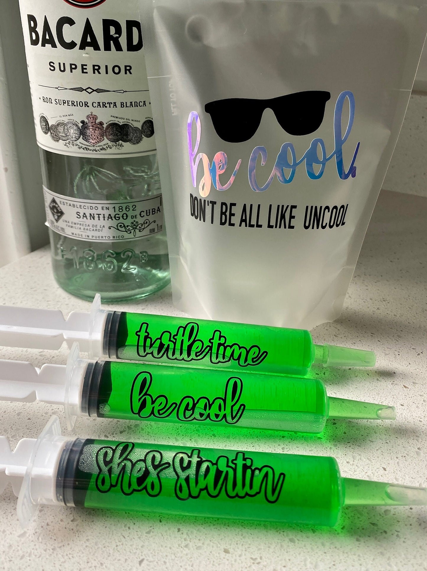Bravo Party Shot Syringes for Bachelorette & Birthday Jello Shots