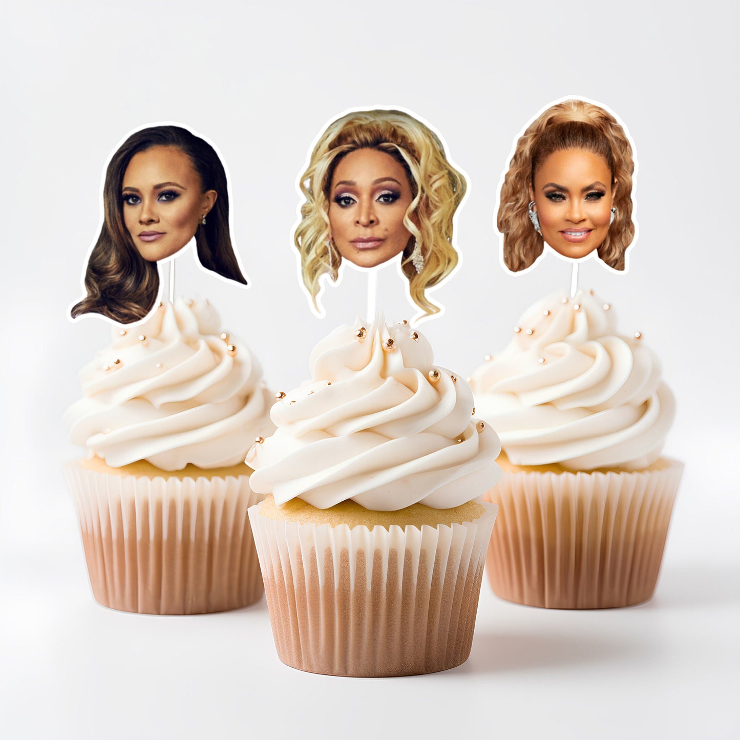 Real Housewives RHOP Cupcake Toppers: Real Housewives of Potomac Party Decorations