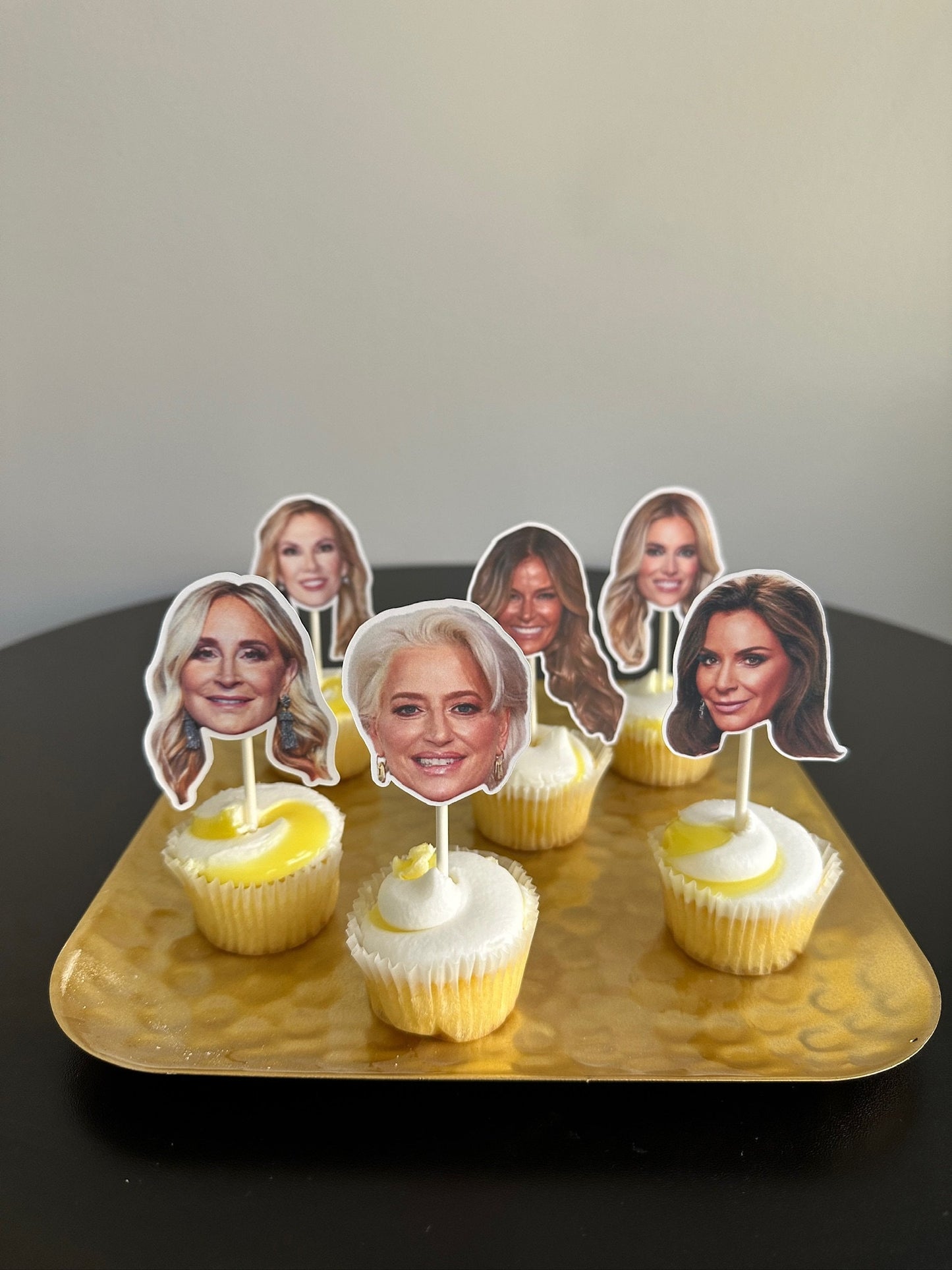 Real Housewives RHONY Cupcake Toppers: Bravo Real Housewives Party Decor
