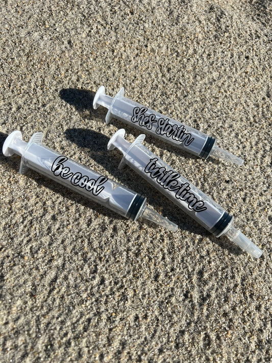 Bravo Party Shot Syringes for Bachelorette & Birthday Jello Shots